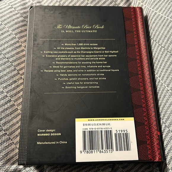 Ultimate Bar Book - The Comprehensive Guide to over 1,000 Cocktails - Picture 3 of 3